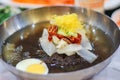 Naengmyeon, Korean cold noodle soup
