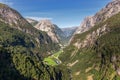 Naeroydalen valley view from Staleheim, Norway