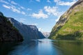 Naeroyfjorden Royalty Free Stock Photo
