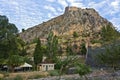 Nafplio city and Palamidi castle at Greece Royalty Free Stock Photo