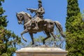 Greece, Nafplion, Statue of General Kolokotronis