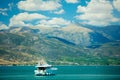 NAFPLIO, GREECE - JUNE 05, 2016: photo of beautiful ship in the