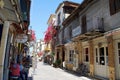 Side streets of Nafplion Greece