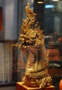 Naga statue as a display.