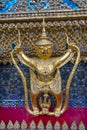 Naga statue at the Wat Phra Kaew