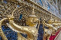 Naga statue at the Wat Phra Kaew