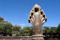 Naga statues at Prasat Hin Phimai Historical Park