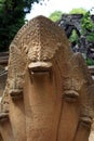 Naga stone statue