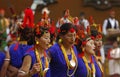 Naga Tribal ladies dancing to tunes India