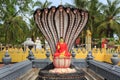 Nagadeepa Purana Vihara is an ancient Buddhist temple situated on the island Nainativu in Jaffna - Sri Lank