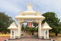 Entrance to Nagadeepa Purana Vihara on the island Nainativu in Jaffna - Sri Lank