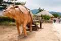 Nagan folk village South Korea Royalty Free Stock Photo