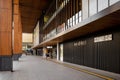 Exterior facade of the West Exit of Nagano Station, Japan