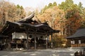 Hertitage timber architecture of the middle shrine Chu-sha at To