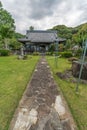 Honden Main Hall of Sotokuji temple. Nichiren sect Buddhist temple Royalty Free Stock Photo