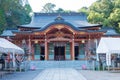 Nagaoka Tenmangu Shrine in Nagaokakyo, Kyoto, Japan. The Shrine was a history of over 1000 years Royalty Free Stock Photo