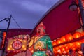 Nagasaki, Japan - 19FEB2018 - Lanterns at Nagasaki Lantern festival.