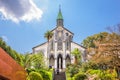 Nagasaki, Japan at historic Oura Church Royalty Free Stock Photo