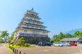 Nagasaki,Japan - July 19,2018 - Shimabara castle Royalty Free Stock Photo