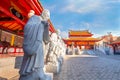 Confucius Shrine (Koshi-byo) built in 1893 by Nagasaki's Chinese community dedicated to the revere