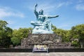 Nagasaki Peace Park in Nagasaki, Peace statue