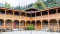 Naggar Castle is a medieval castle, located in Kullu, Himachal Pradesh, India Royalty Free Stock Photo