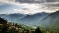 Naggar castle view Royalty Free Stock Photo