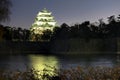 Nagoya Castle at night, Japan