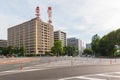 Nagoya City building. Nagoya is the third largest city in Japan