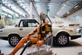 Crash Test Dummy in Toyota Commemorative Museum of Industry and Technology Royalty Free Stock Photo