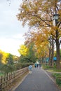 Tourist walk around of  Nagoya castle park Royalty Free Stock Photo