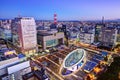 Nagoya Japan Skyline Royalty Free Stock Photo