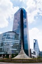 Nagoya skyscappers at Nagoya station with famous spiral building