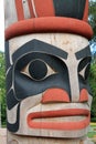 Totem pole Canada pavilion showcase of nations at Epcot