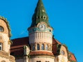 Nagyvarad (Oradea) iconic building in the city center main square Royalty Free Stock Photo