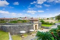 Naha Castle in Okinawa Royalty Free Stock Photo