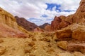 Nahal Amram desert valley and the Arava desert landscape