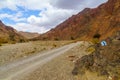 Nahal Shlomo desert valley. Eilat Mountains