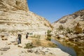 The Nahal Zin, Ein Akev in Negev Desert, Israel