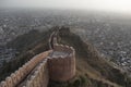 Nahargarh Fort built in 1734 by Maharaja Sawai Jai Singh II, Jaipur city, Rajasthan Royalty Free Stock Photo