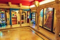 Nahargarh Fort interior architecture with view of antiquities on display at Rajasthan, India