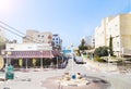 NAHARIYA, ISRAEL-MARCH 9, 2018: Aerial View. Nahariya is the northernmost coastal city in Israel. Royalty Free Stock Photo