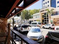 NAHARIYA, ISRAEL-MARCH 9, 2018: Street in the center of Nahariya, Israel Royalty Free Stock Photo