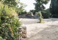 Fragment of the Memorial with a story in Hebrew about the ambushed fighting vehicles of the Hagana - the IDF - during the War of I