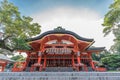 Nai-haiden (Inner hall of worship) Fushimi Inari Taisha Shinto shrine, Fushimi-ku, Kyoto, Japan