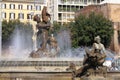 Naiads fountain in Rome Royalty Free Stock Photo