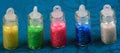 Nail art glitter bottles