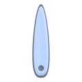 Nail cutter icon, cartoon style