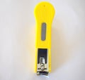 Nail cutter or Nail clipper used for cutting nails in white background