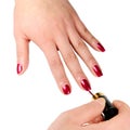 Nail enamel Royalty Free Stock Photo